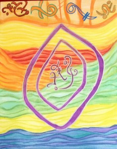Light Language Art - Waters of the Soul